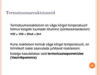 Tuumafüüsika ja elementaarosakeste füüsika #36