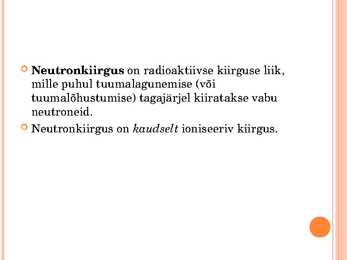 Tuumafüüsika ja elementaarosakeste füüsika #52