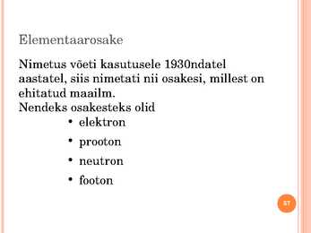 Tuumafüüsika ja elementaarosakeste füüsika #57