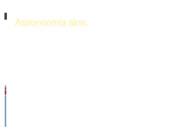 Kosmoloogia #10