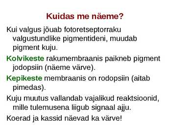 Miks on kooli kohustuslikus õppekavas bioloogia #29