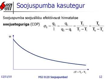 Soojuspumbad Konspekt #12