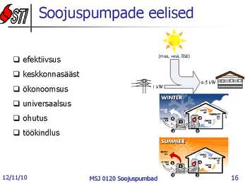Soojuspumbad Konspekt #16