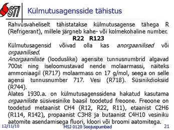 Soojuspumbad Konspekt #21