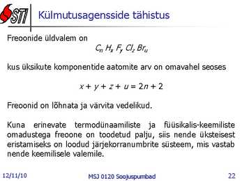 Soojuspumbad Konspekt #22