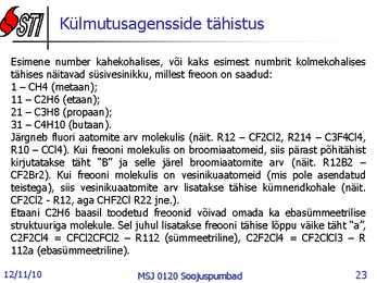 Soojuspumbad Konspekt #23
