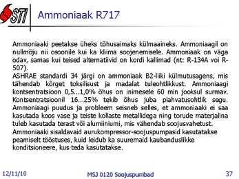 Soojuspumbad Konspekt #37