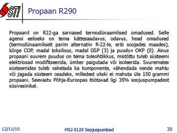 Soojuspumbad Konspekt #39