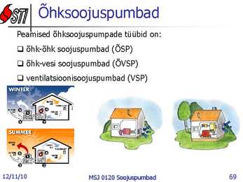 Soojuspumbad Konspekt #69