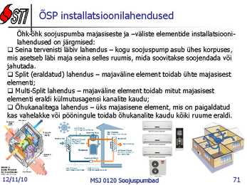 Soojuspumbad Konspekt #71