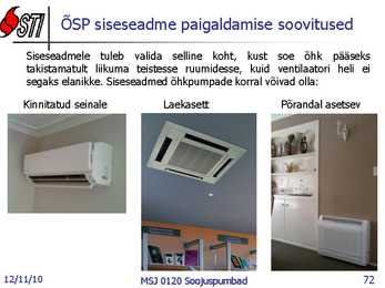 Soojuspumbad Konspekt #72
