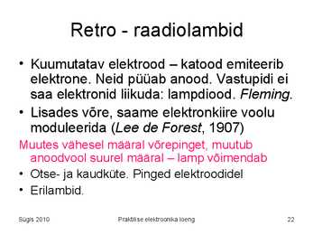 praktiline elektroonika 1-2-Analoogskeemid #22