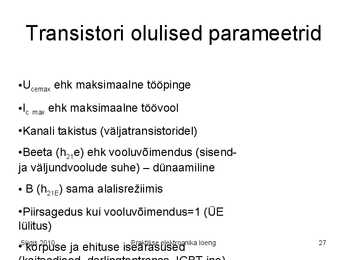 praktiline elektroonika 1-2-Analoogskeemid #27