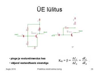 praktiline elektroonika 1-2-Analoogskeemid #29