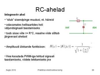 praktiline elektroonika 1-2-Analoogskeemid #36