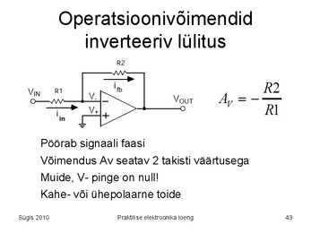 praktiline elektroonika 1-2-Analoogskeemid #43