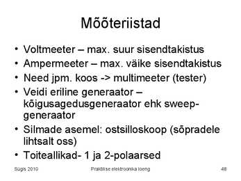praktiline elektroonika 1-2-Analoogskeemid #48