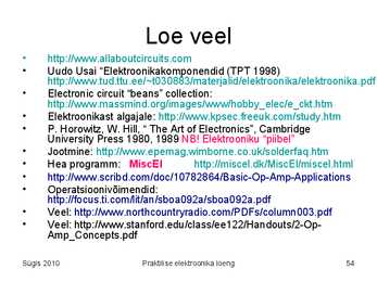 praktiline elektroonika 1-2-Analoogskeemid #54