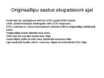 Eesti lipu lugu #11