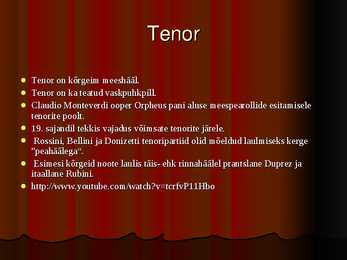 Hääleliigid #5