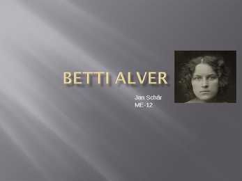 Betti Alver