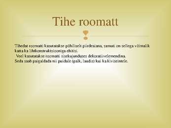 Pilliroog soojustusmaterjalina #5