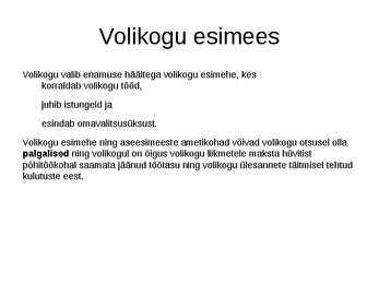 Valitsus ja kohalik omavalitsus #24