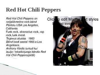 Red Hot Chili Peppers #2