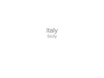 Presentation in english-Italy