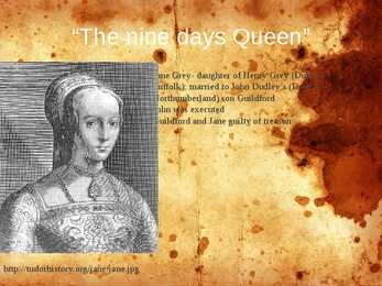Presentation in english-Mary I #7