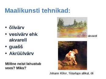 Kunstiliigid #4