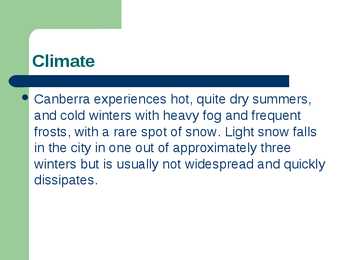 Canberra - PowerPoint presentation #5
