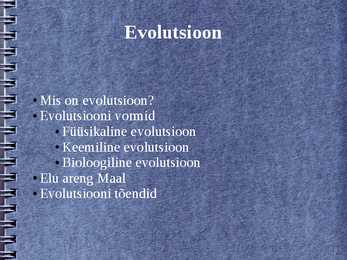 Evolutsioon #2