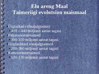 Evolutsioon #14
