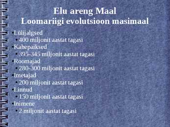 Evolutsioon #15