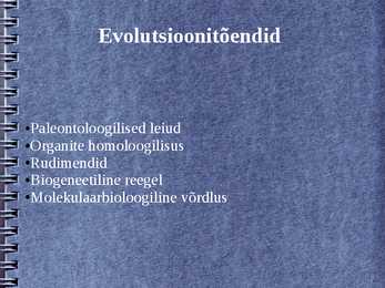 Evolutsioon #16