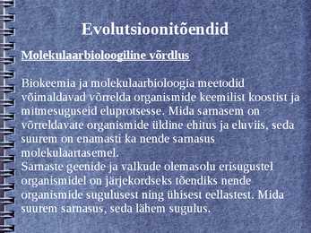 Evolutsioon #20