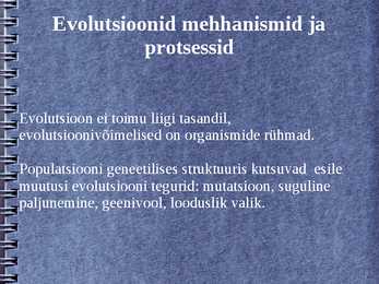 Evolutsioon #21