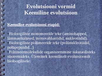 Evolutsioon #7