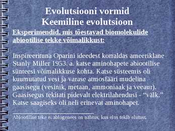 Evolutsioon #8