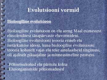 Evolutsioon #9