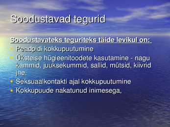 PARASITAARSED NAHAHAIGUSED - SÜGELISED JA TÄID #15