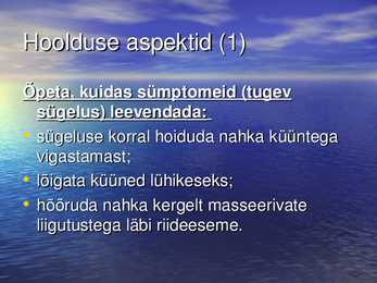 PARASITAARSED NAHAHAIGUSED - SÜGELISED JA TÄID #21