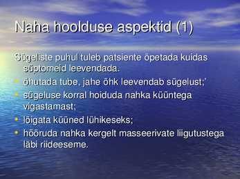 PARASITAARSED NAHAHAIGUSED - SÜGELISED JA TÄID #9