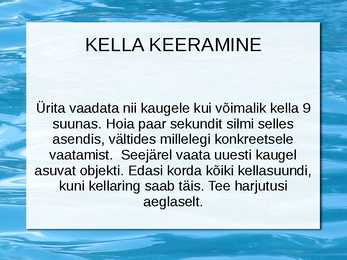 Silmalihaste treenimine #13