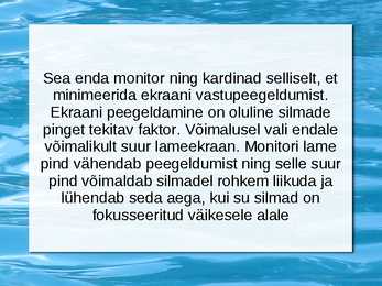Silmalihaste treenimine #17