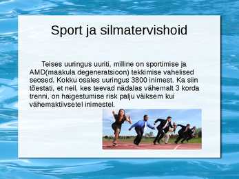 Silmalihaste treenimine #20