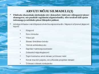 Silmalihaste treenimine #4