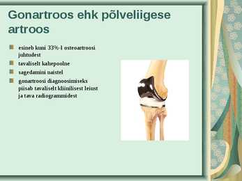 PÕLVELIIGESE ARTROOSIGA PATSIENT #9