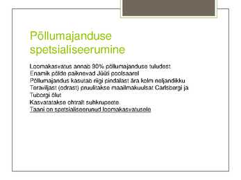 Taani põllumajandus #9
